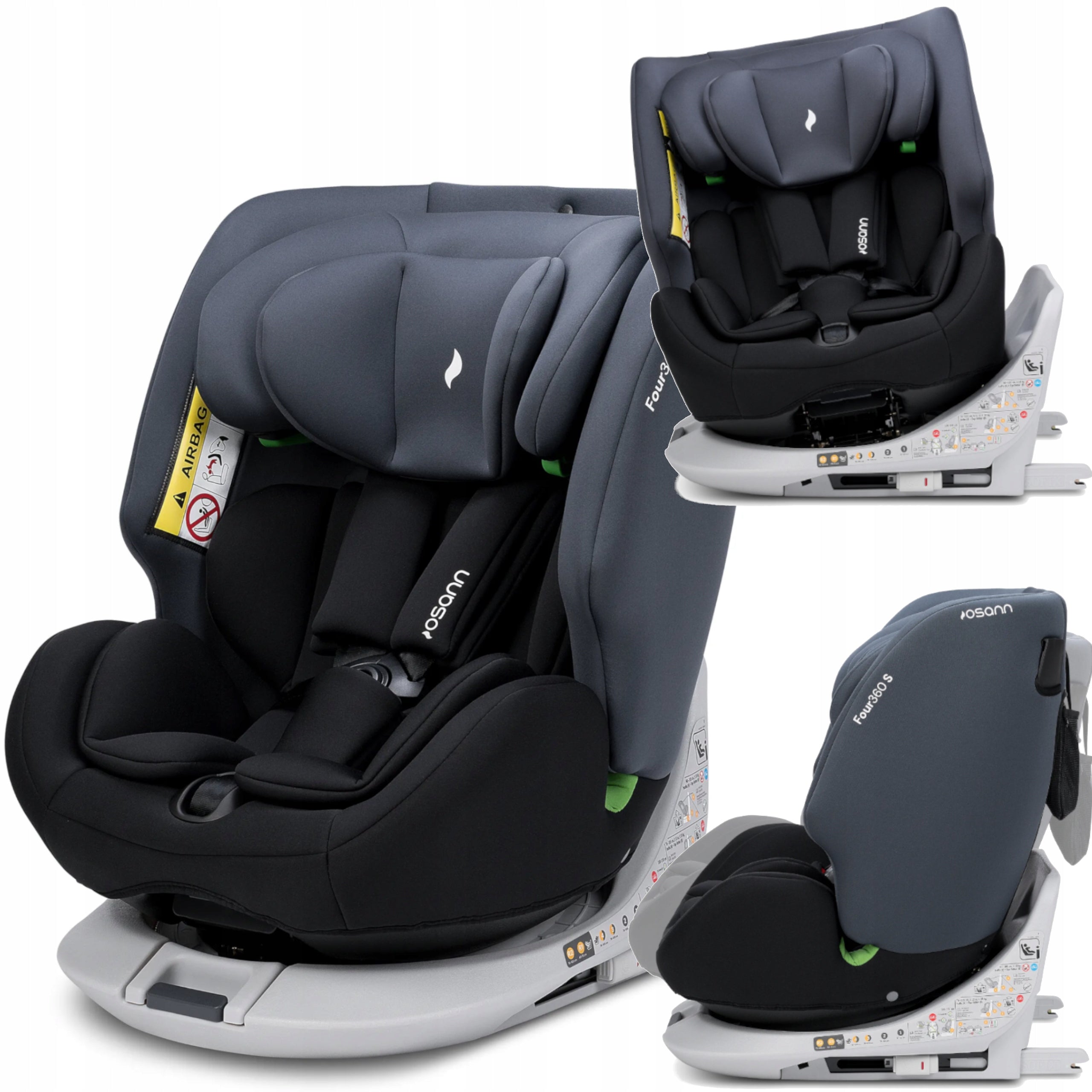 Car seat Osann Four360 15-36 kg Four360 S swivelable
