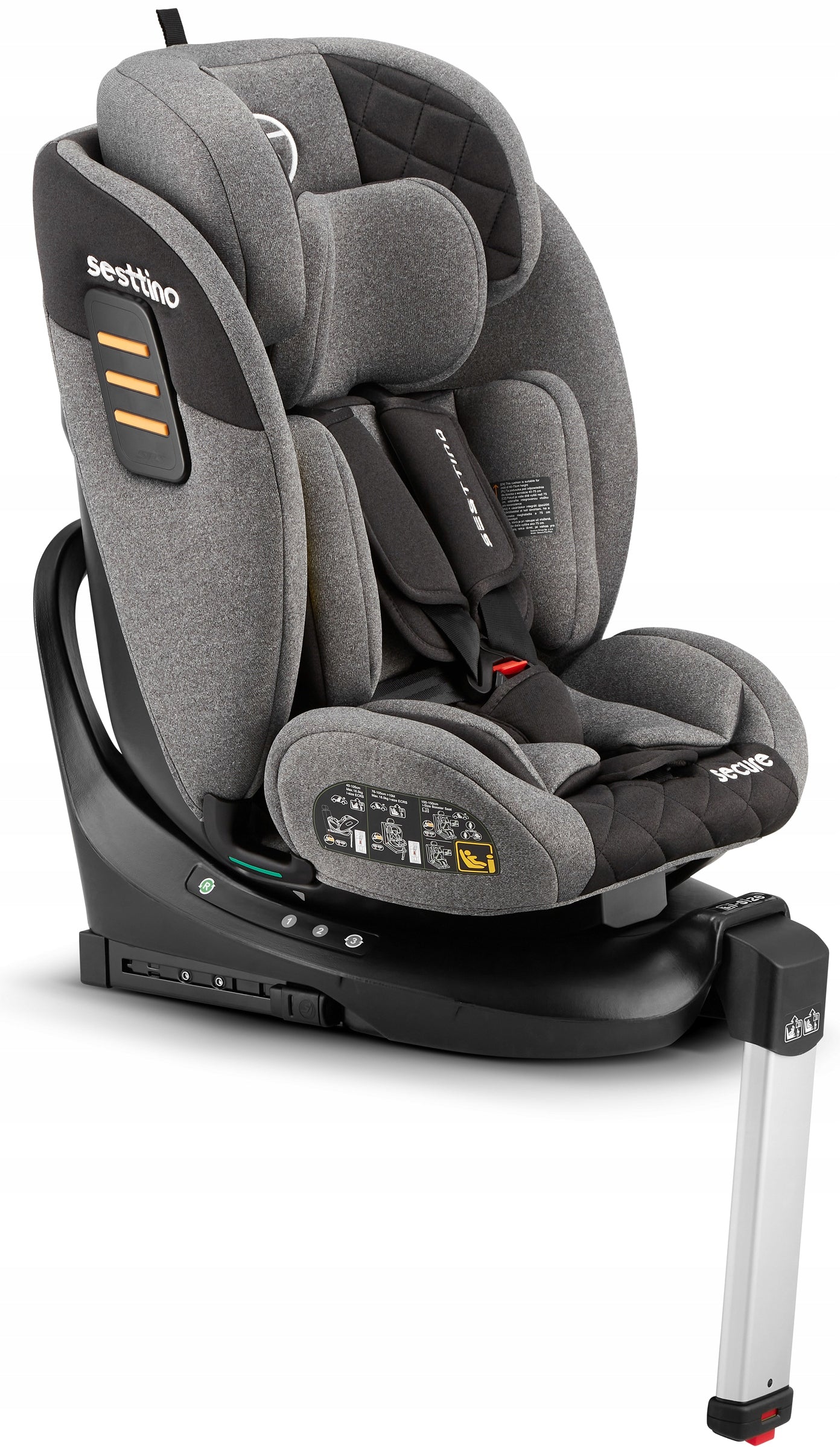 Car seat Sesttino i-Size 40-150 cm swivel 360° 0-36 kg ISOFIX Packaging status original