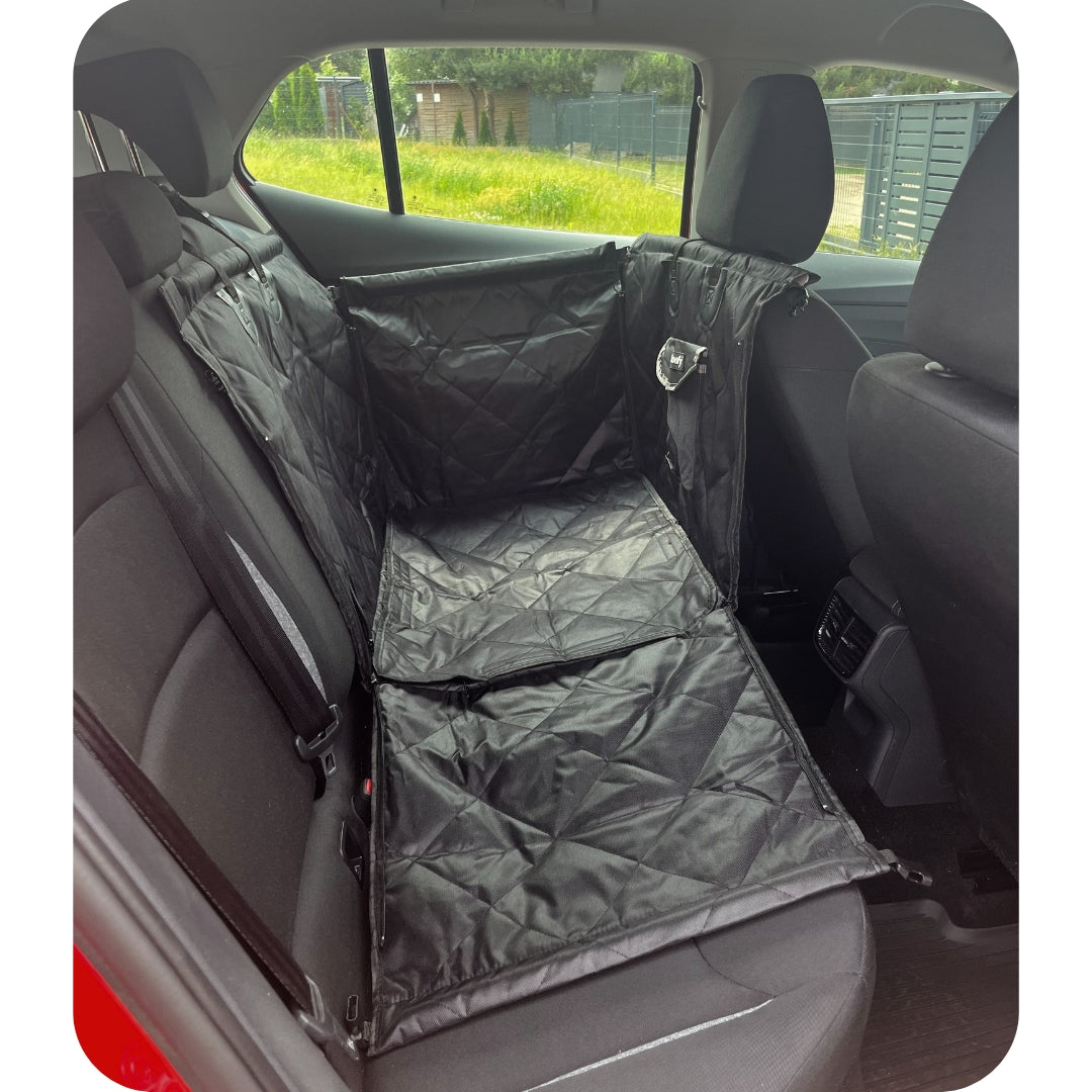 Car seat Woofy black XL made of plastic, waterproof + FREEBIE Main material synthetic material
