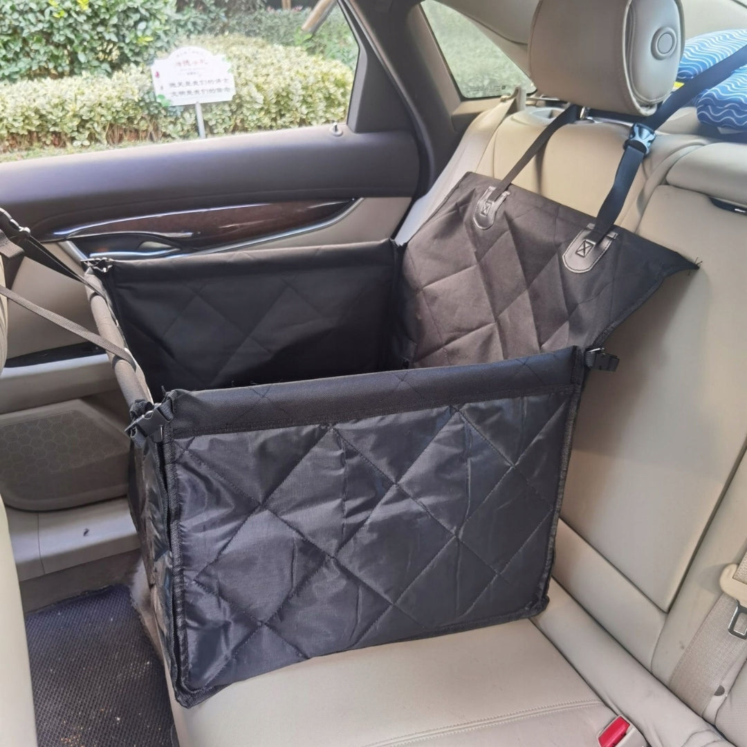 Car seat Woofy black XL made of plastic, waterproof + FREEBIE Size XL