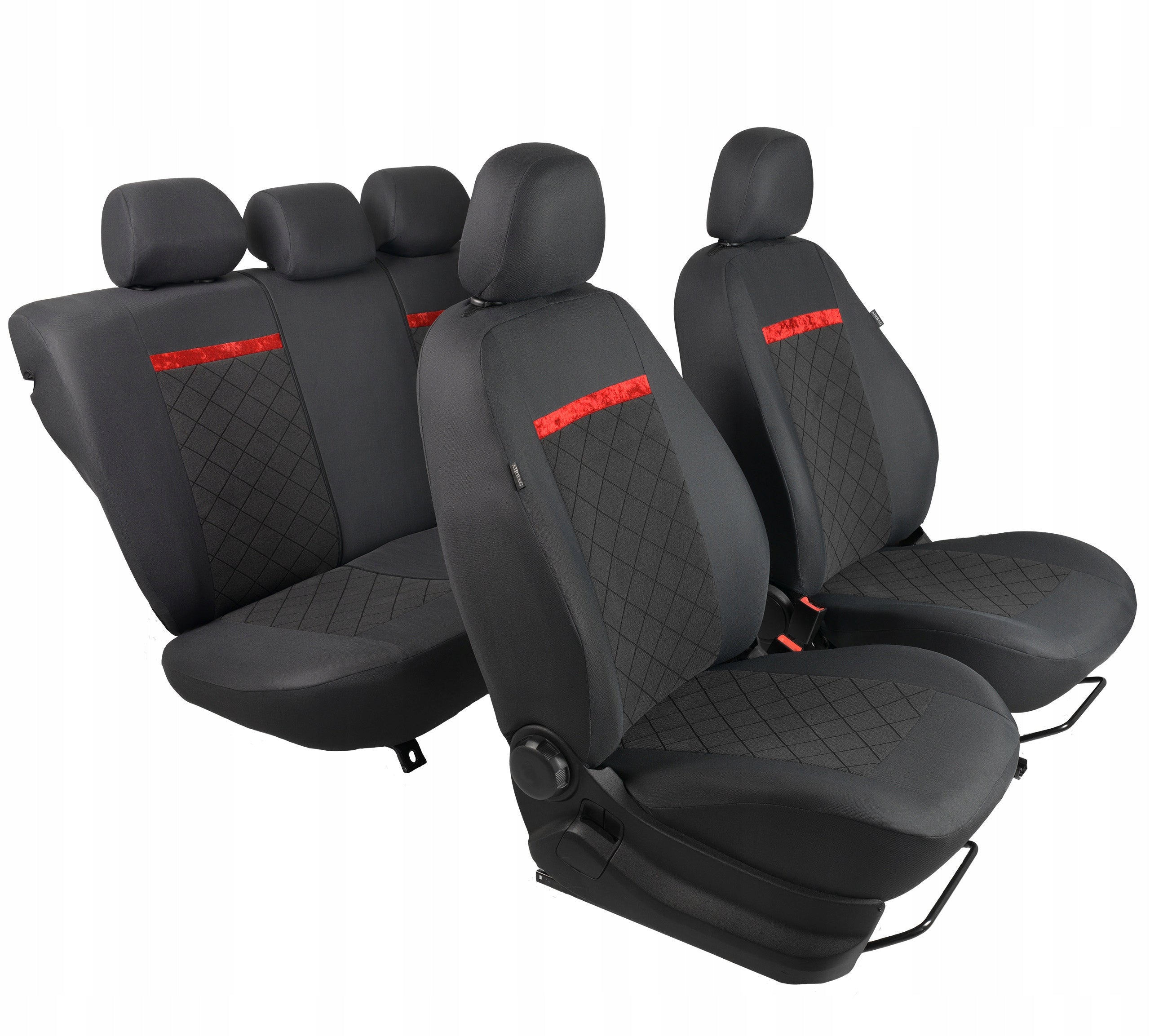 Car seat covers set front rear VW PASSAT B5 B6