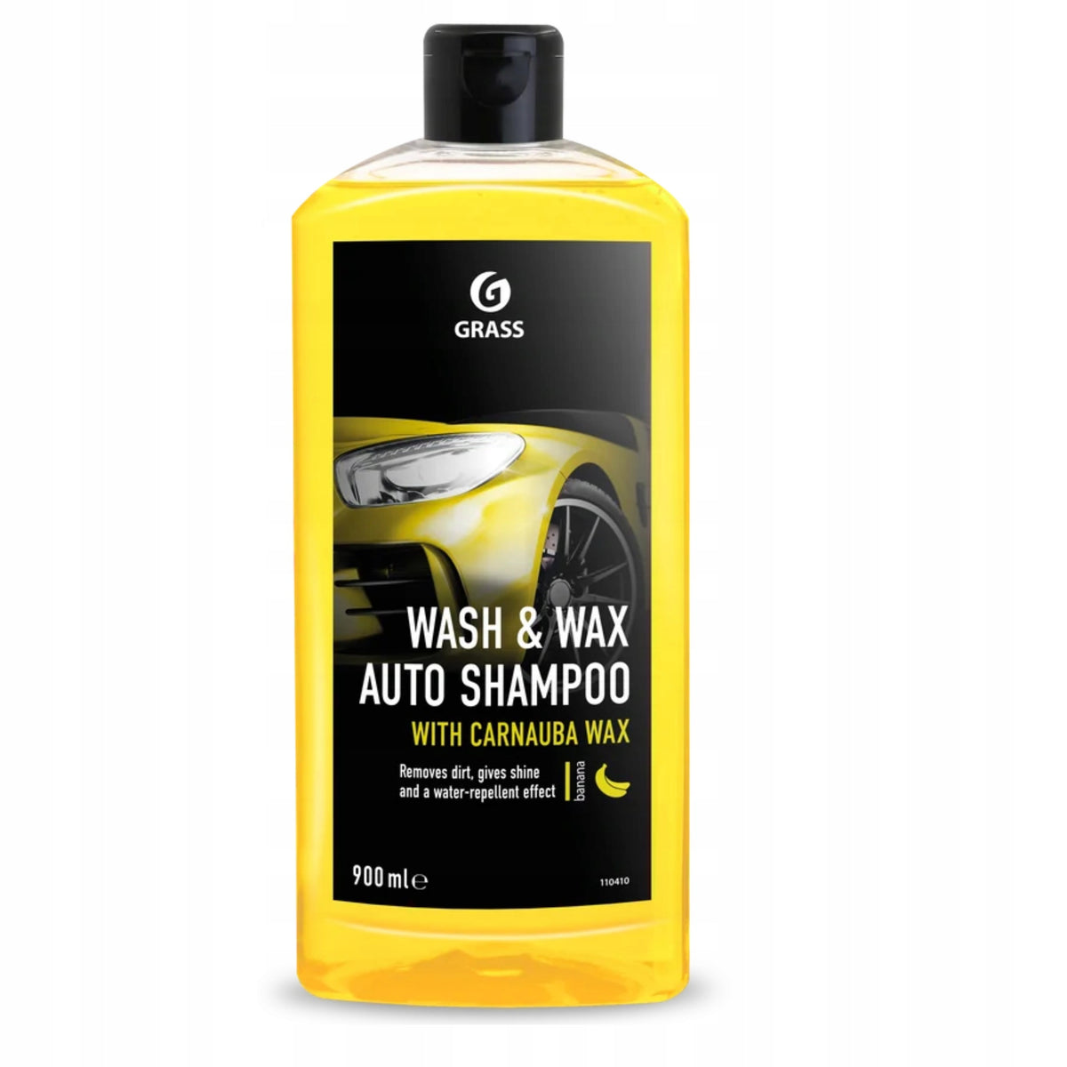Car shampoo with carnauba wax Neutral pH 900ml GRASS Formula 2in1 Packaging status original
