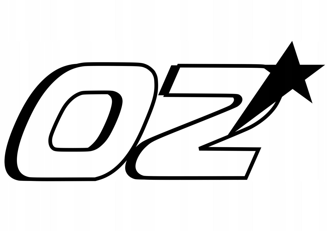 Car sticker helmet laptop glass SIDE NUMBER 02 STAR 10 x 22,3 cm
