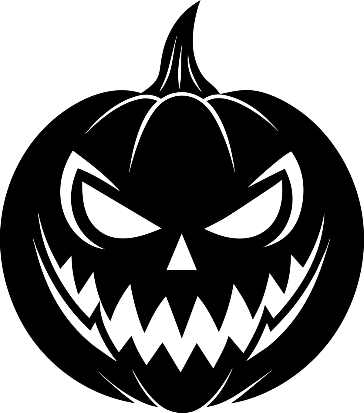 Car sticker helmet laptop trunks PUMPKIN HALLOWEEN 15 x 13,0 cm
