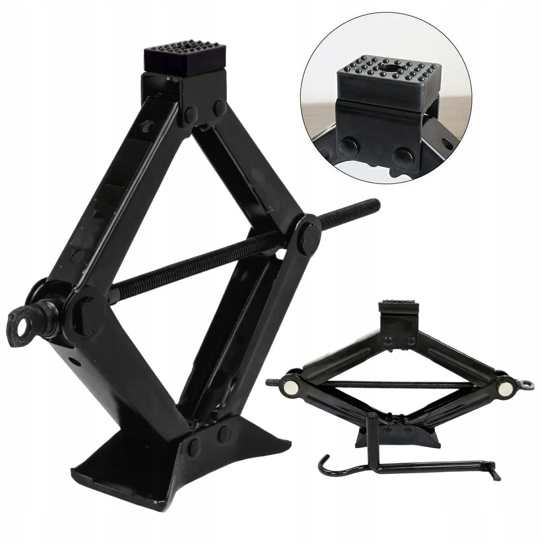 Car trapezoidal lift with protective rubber 1,5 T 110-400 mm Forcekraft