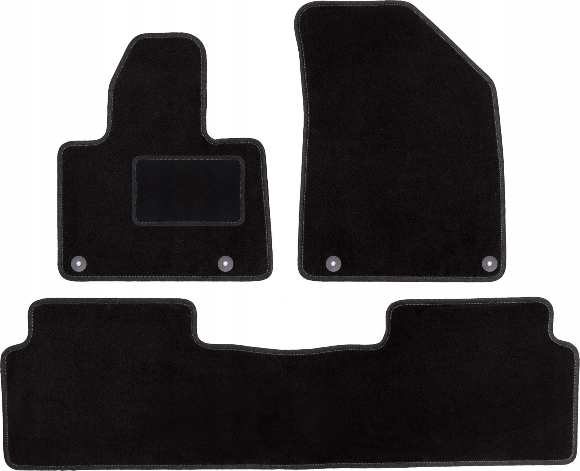 Car velour rugs for: Citroen C5 III X7 Hatchback, sedan, station wagon,