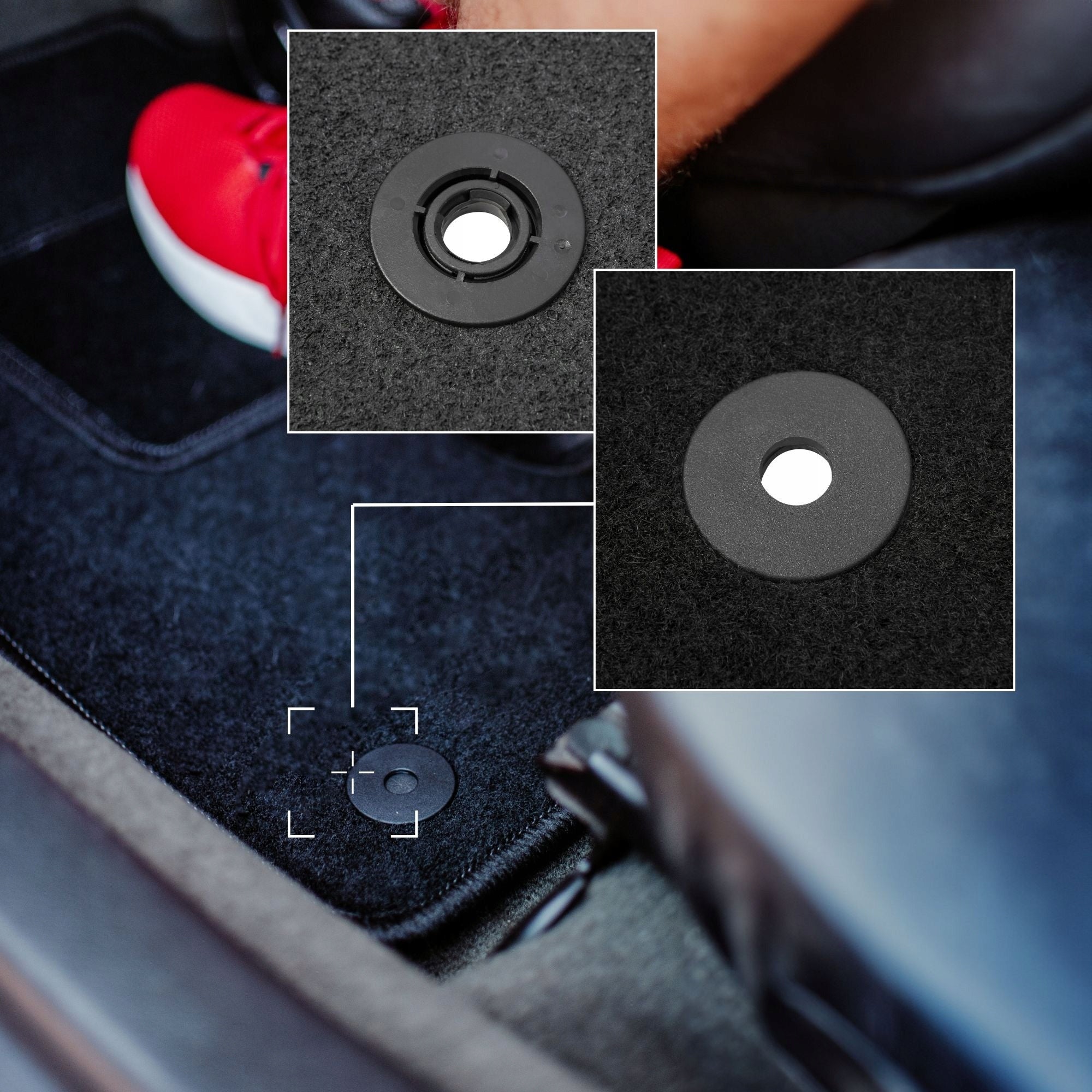 Car velour rugs for: Opel Astra H sedan, hatchback, station wagon, Twi Manufacturer's catalog number KLCW0064