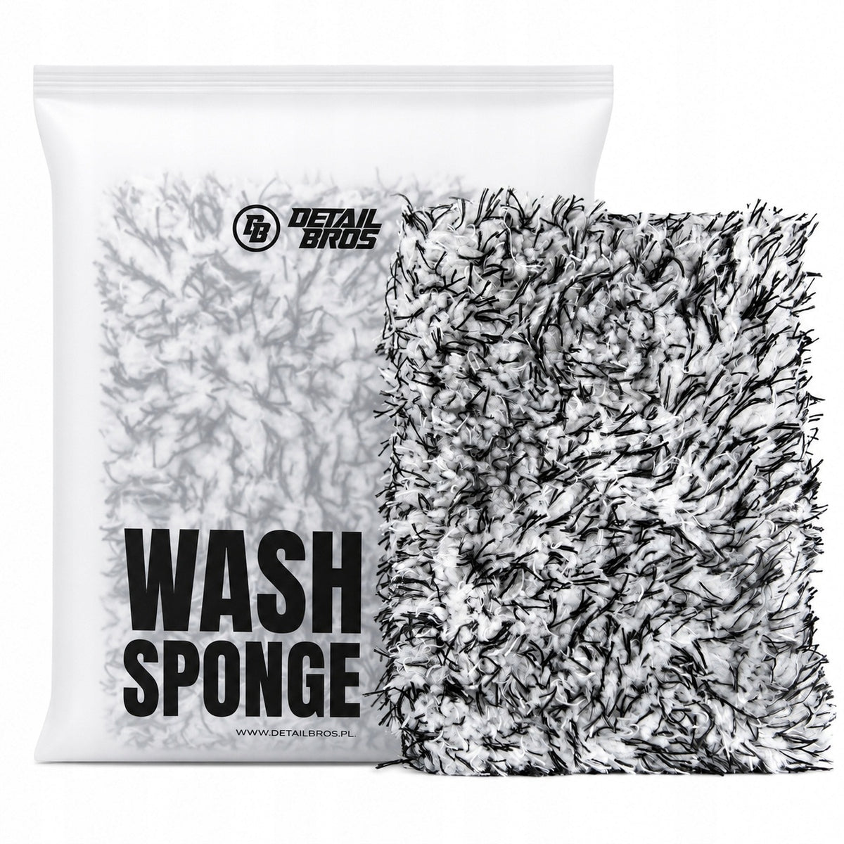 Car wash sponge with microfiber delicate-Detail Bros-WASH PAD