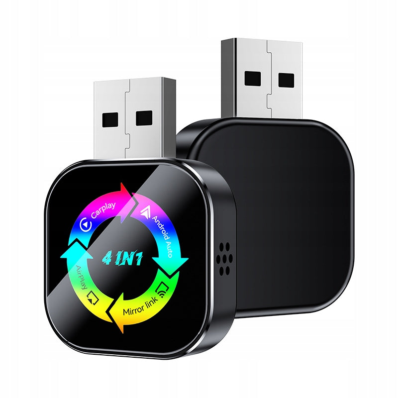 CarPlay Adapter, AirPlay, Android Auto, Mirror Link - 4-in-1 Packaging status original
