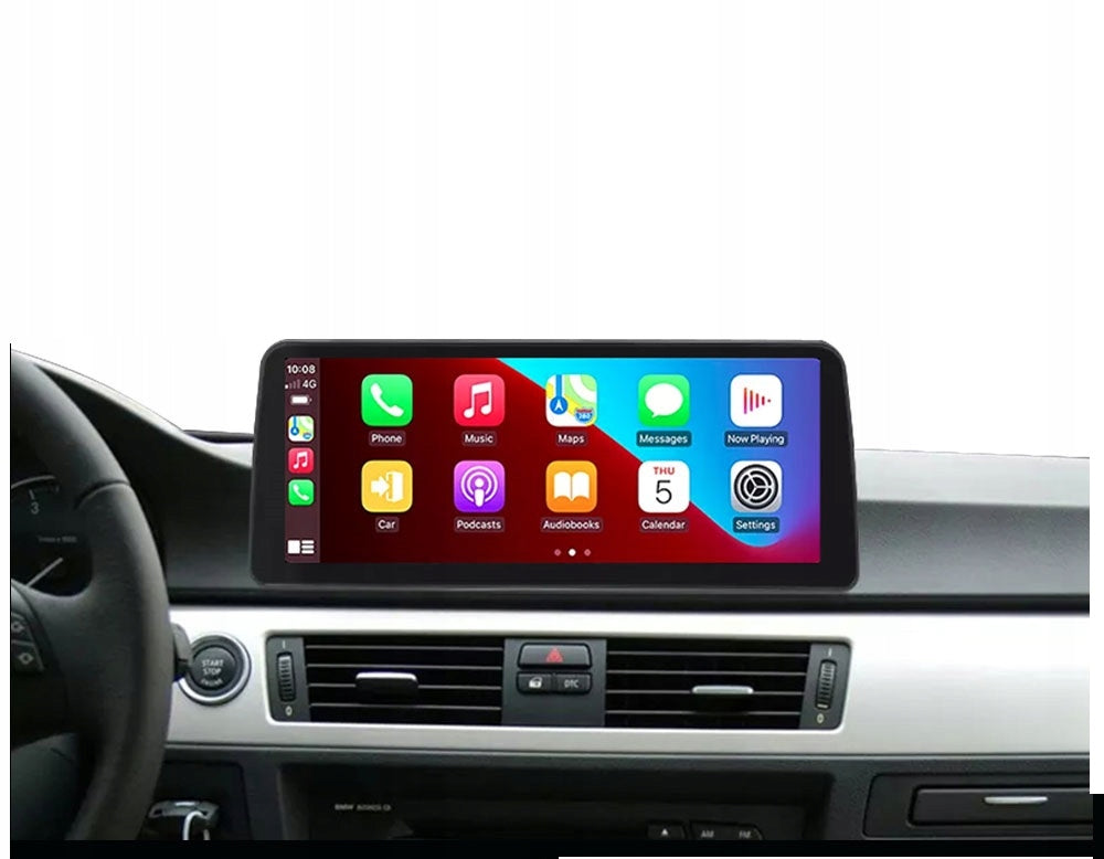 CarPlay BMW E90 Radio Tablet DAB Option Android GPS WiFi 4G MP3 MP4 USB 12,3