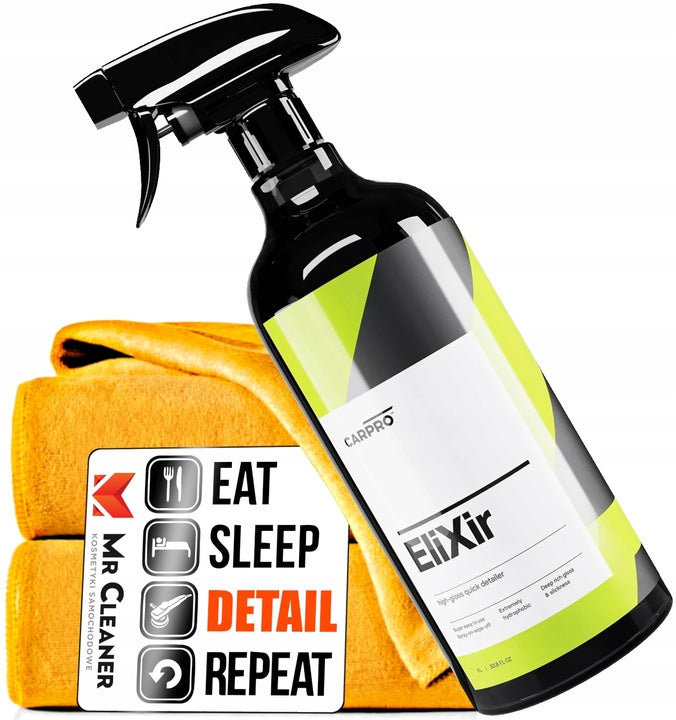 CarPro Elixir QD Quick Detailer For Darkening Varnish Protects Auto 1L