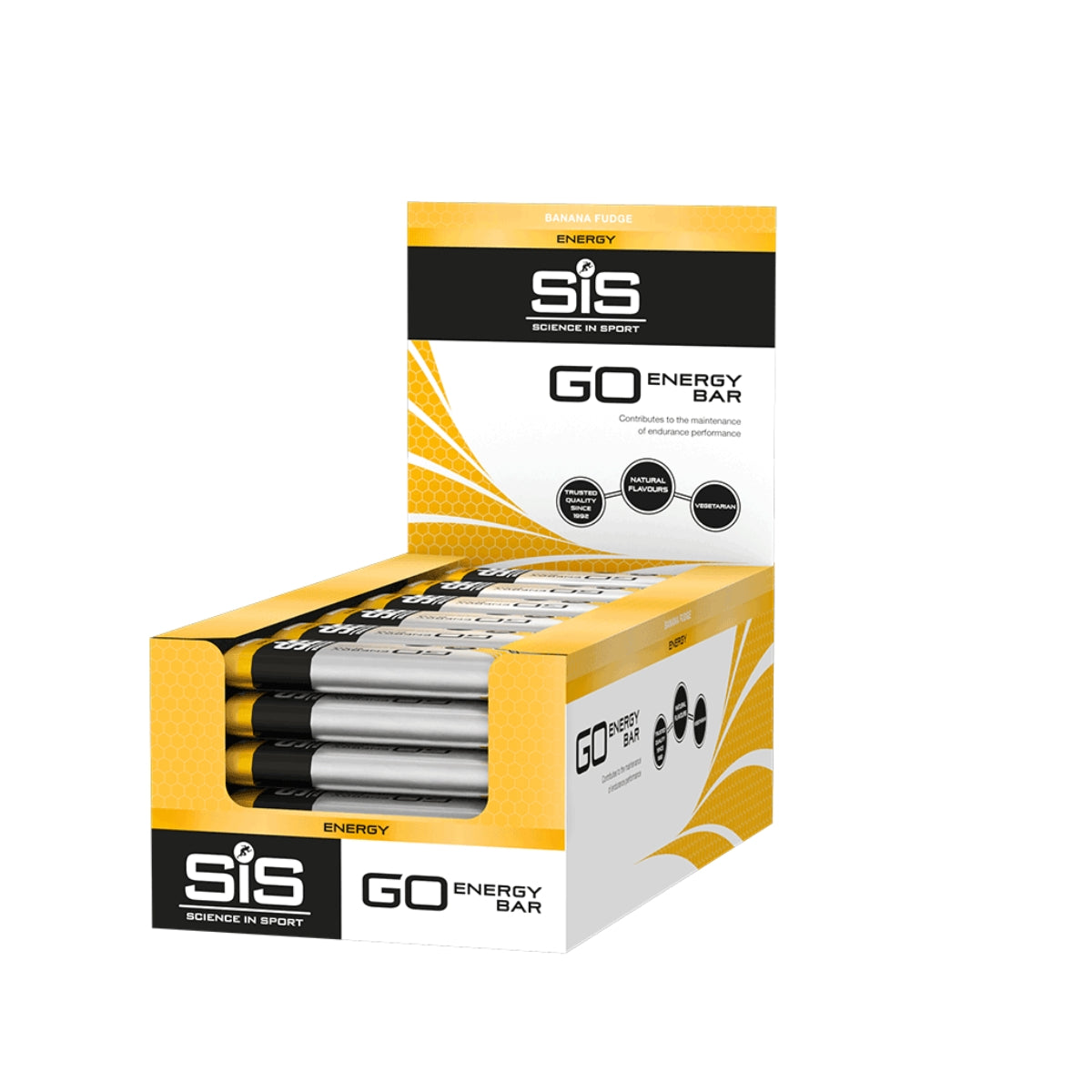 Carbo bars Science in Sport SIS Go Energy Bar BATON Banana 40G taste Manufacturer code SIS Go Energy WĘGLE ENERGIA DLA SPORTOWCÓW