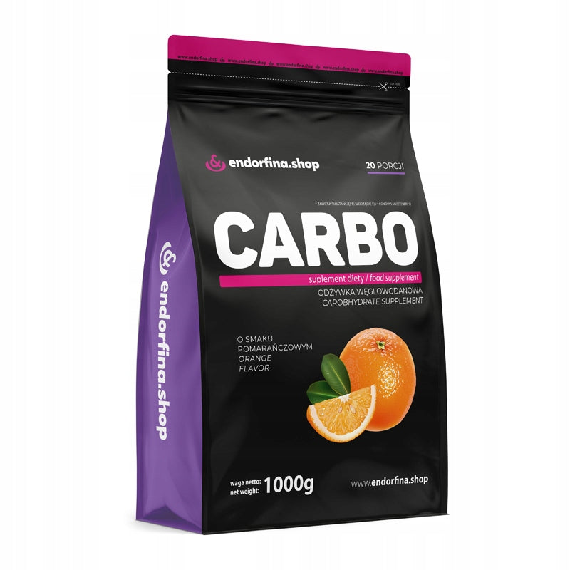 Carbo carbohydrate supplement orange 1000g Endorfina.shop