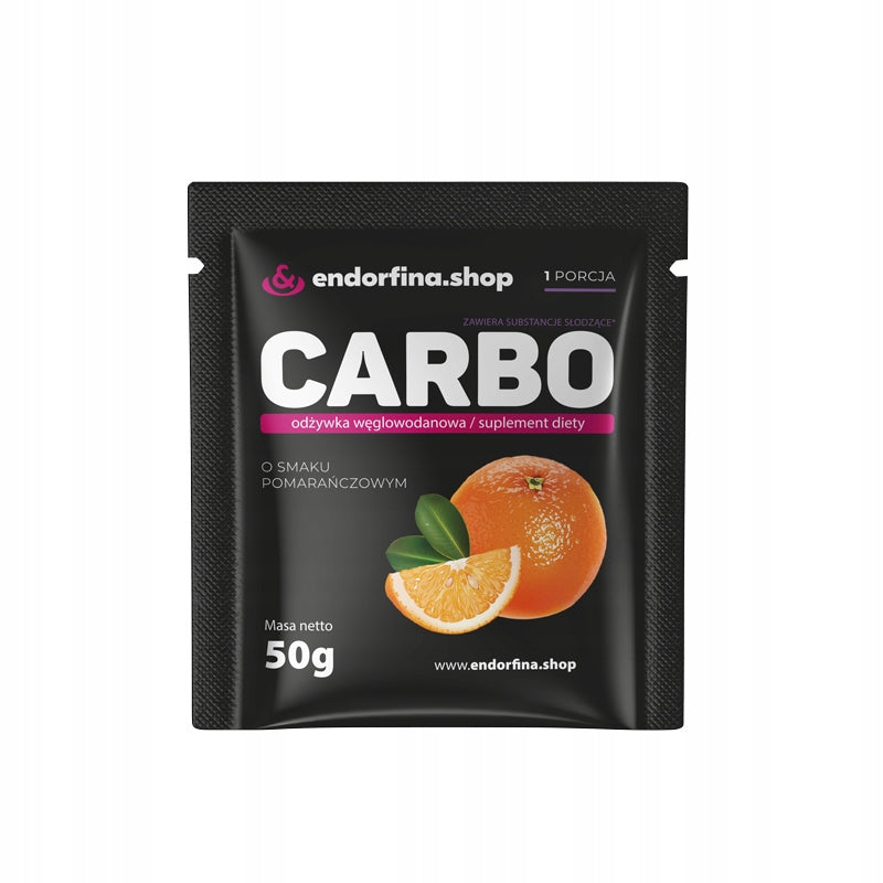 Carbo carbohydrate supplement orange 50g Endorfina.shop