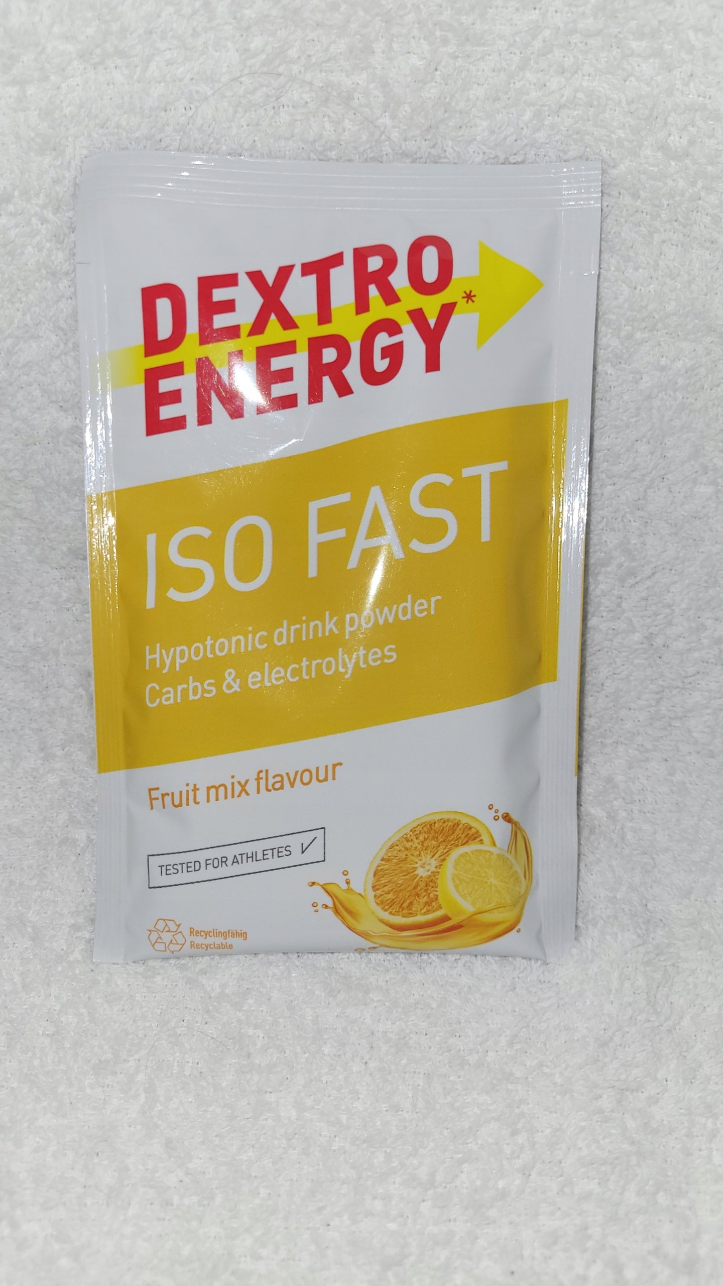 Carbo powder Dextro Energy IsoFast orange flavour 56 g 1 pc.