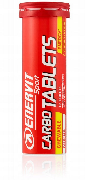 Carbo tablets Enervit Carbo Tablets lemon flavor 48 g 12 pcs. Manufacturer code 80560999