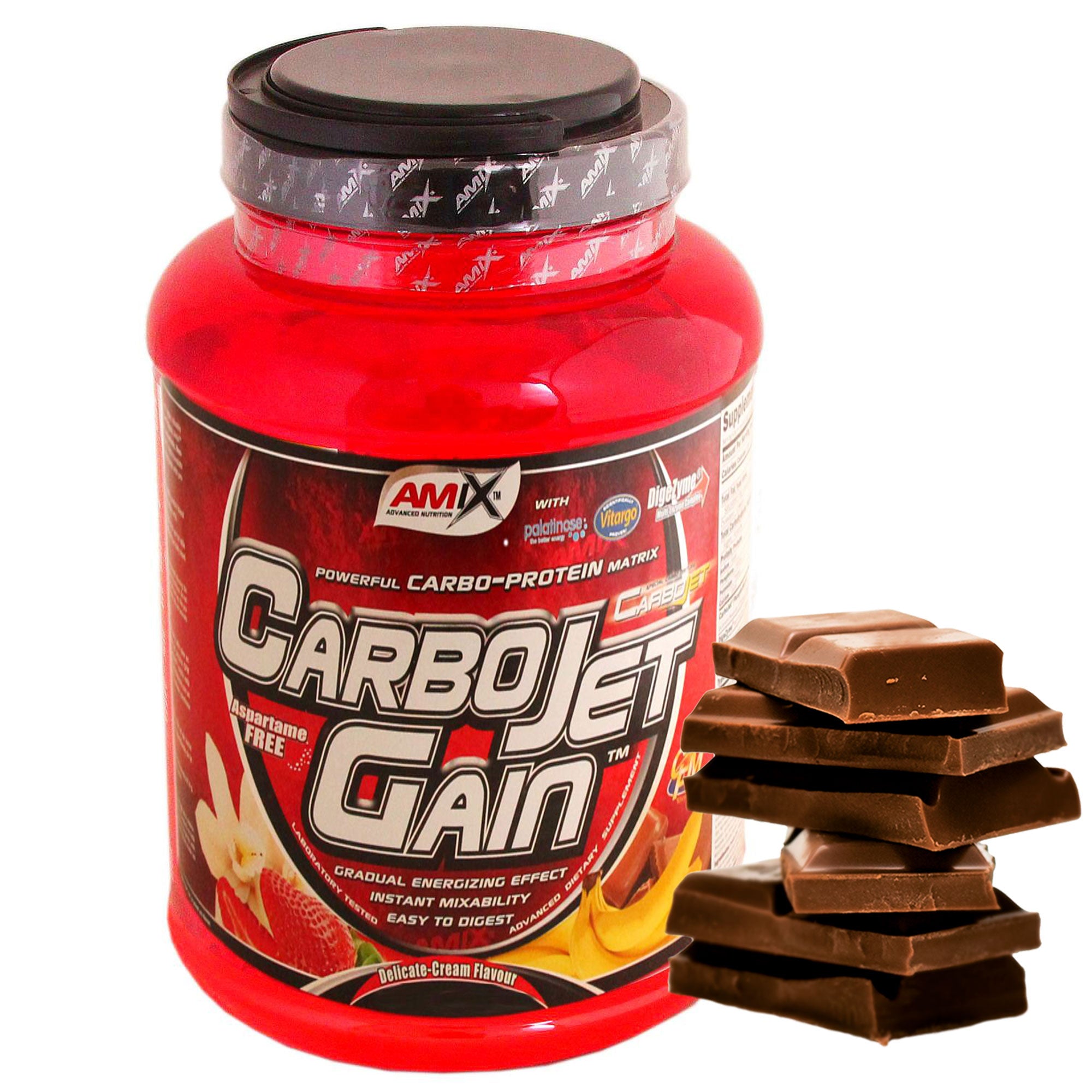 CarboJet Gain 1000g chocolate Expiration date up to 2 weeks after the purchase date