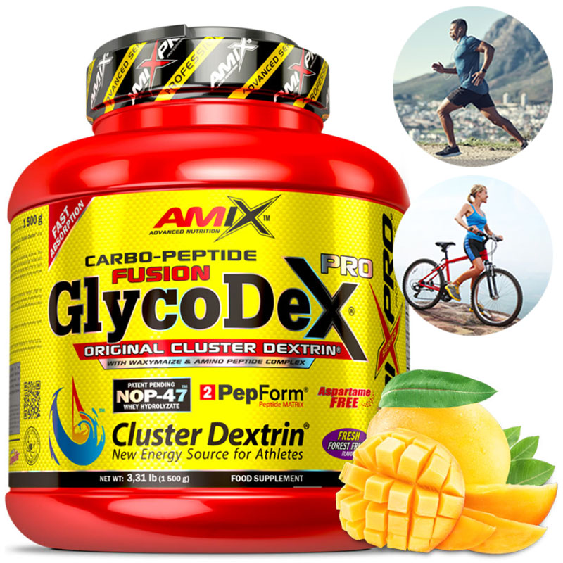 Carbohydrates Cluster Dextrin HBCD nutrient energy mango regeneration 1500 g