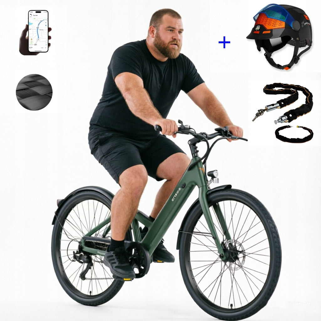 Carbon Fiber Electric Bike Engwe N1 AIR 250W Disc Brakes