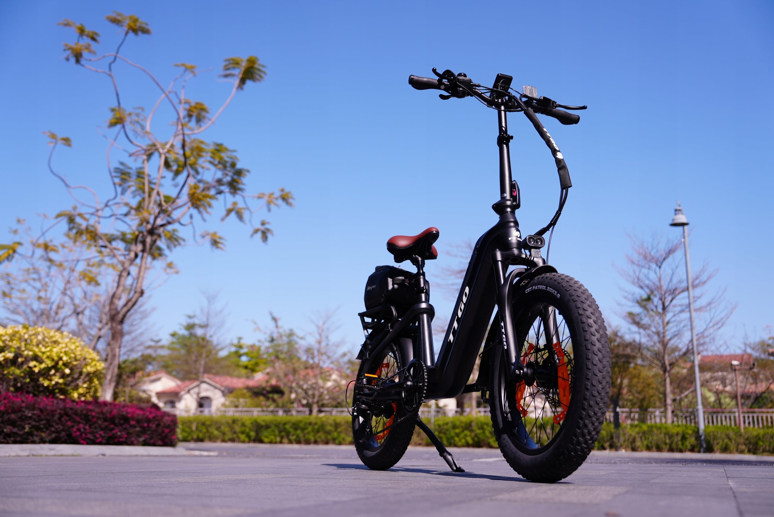 Carbon Fiber Electric Bike TTGO F8 250W 48V 18AH 25KM/H 150KM 20" Model TTGO F8 Czujnik Momentu Obrotowego 70NM 20"*3.0"