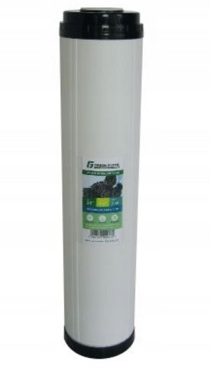 Carbon Filter Cartridge 20'' Big Blue with KDF Green Filter