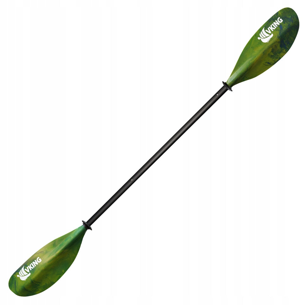Carbon Folding Paddle Carbon Glass Four Piece 230 Strong Packraft Manufacturer code Vking230C-carbon