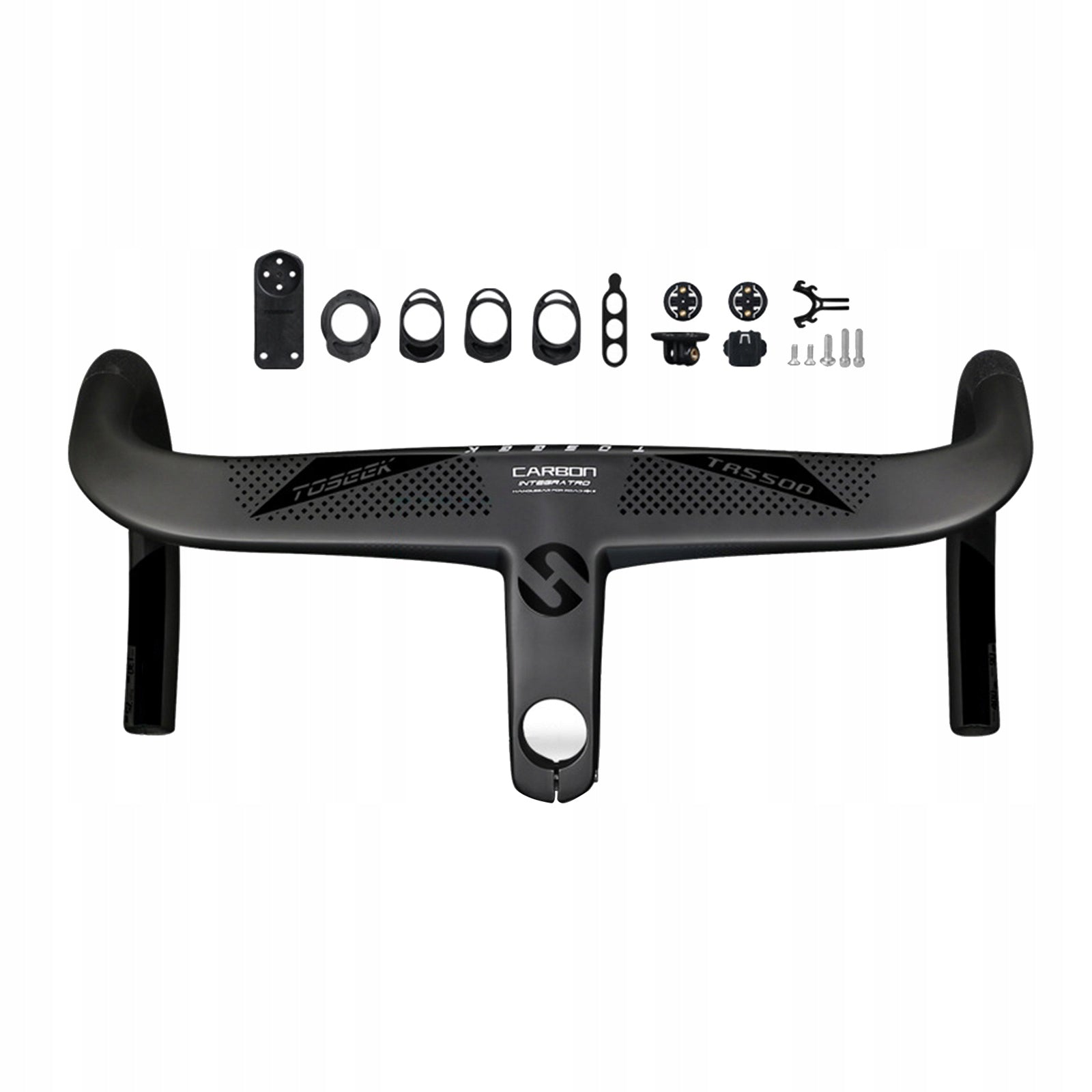 Carbon Road Bike Handlebar 400/420/440mm Ultralight Integrated 420x120mm