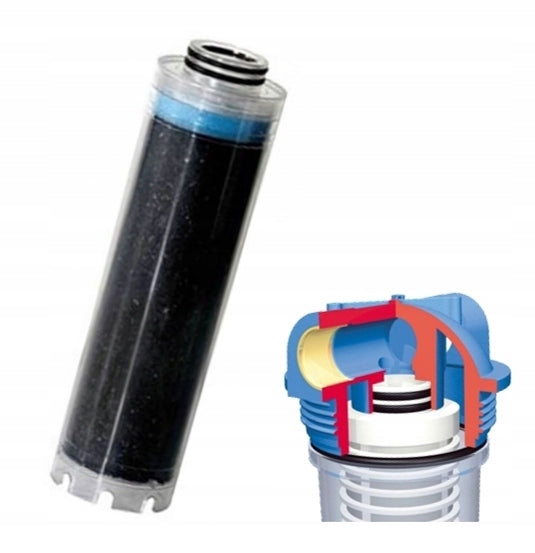 Carbon cartridge for water purification Atlas Filtri LA 20 BX with activated carbon Packaging status original