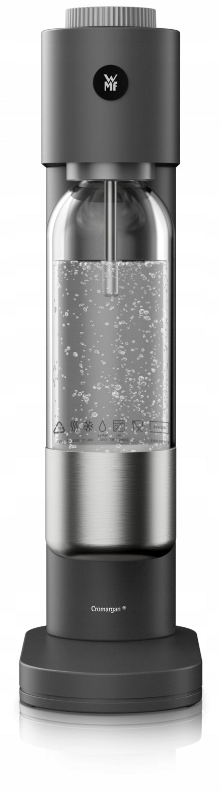 Carbonated Water Saturator WMF Element One Steel Bottle and CO2 Cylinder Manufacturer code 0608136040