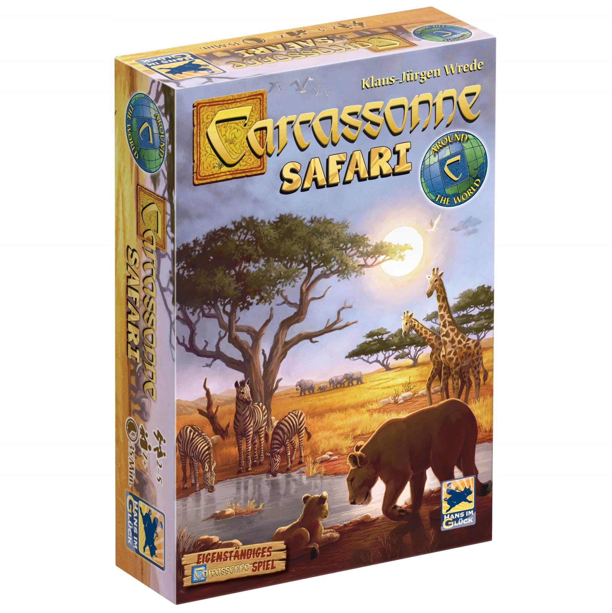 Stalo žaidimas Carcassonne Safari, EN