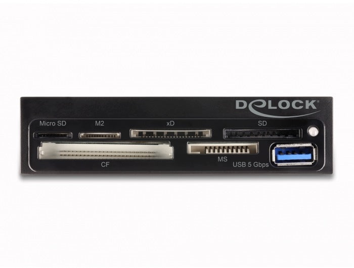 Card reader 3.5? SuperSpeed USB 6 sockets + 1x USB A socket Delock 91759 Packaging status original