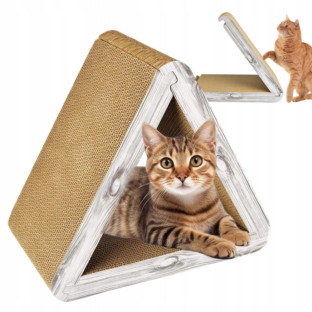 Cardboard Scratcher Corner Cat Scratcher Corner Vertical Eco Soft Comfortable