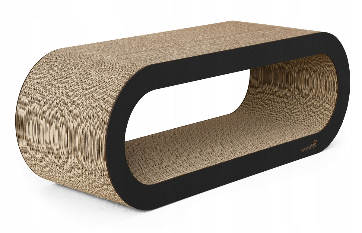 Cardboard cat scratcher, Gattino cardboard house Color multicolor