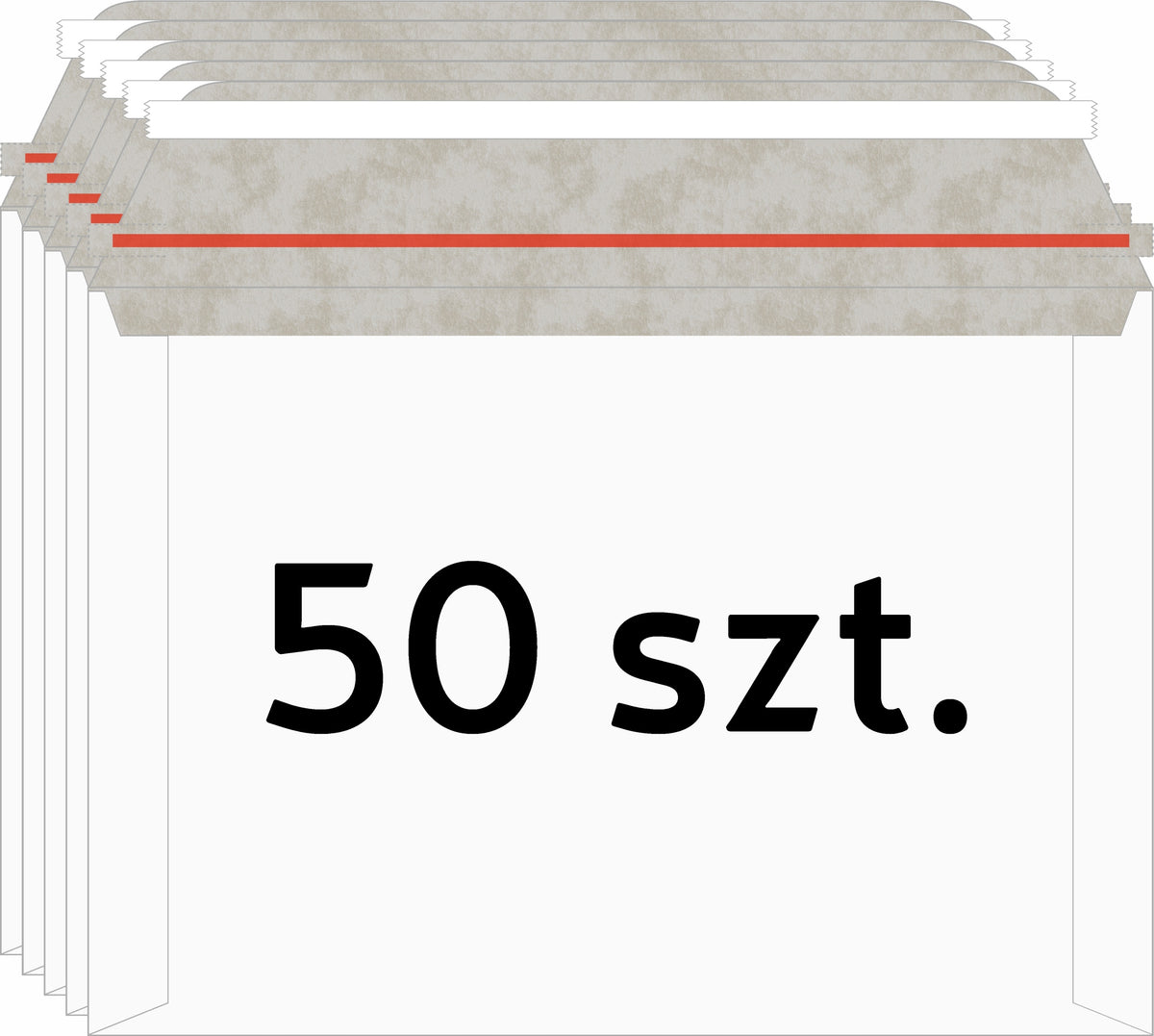 Cardboard envelope eco WITHOUT PRINTING 250g A4/C4 324x229mm 50 pcs.
