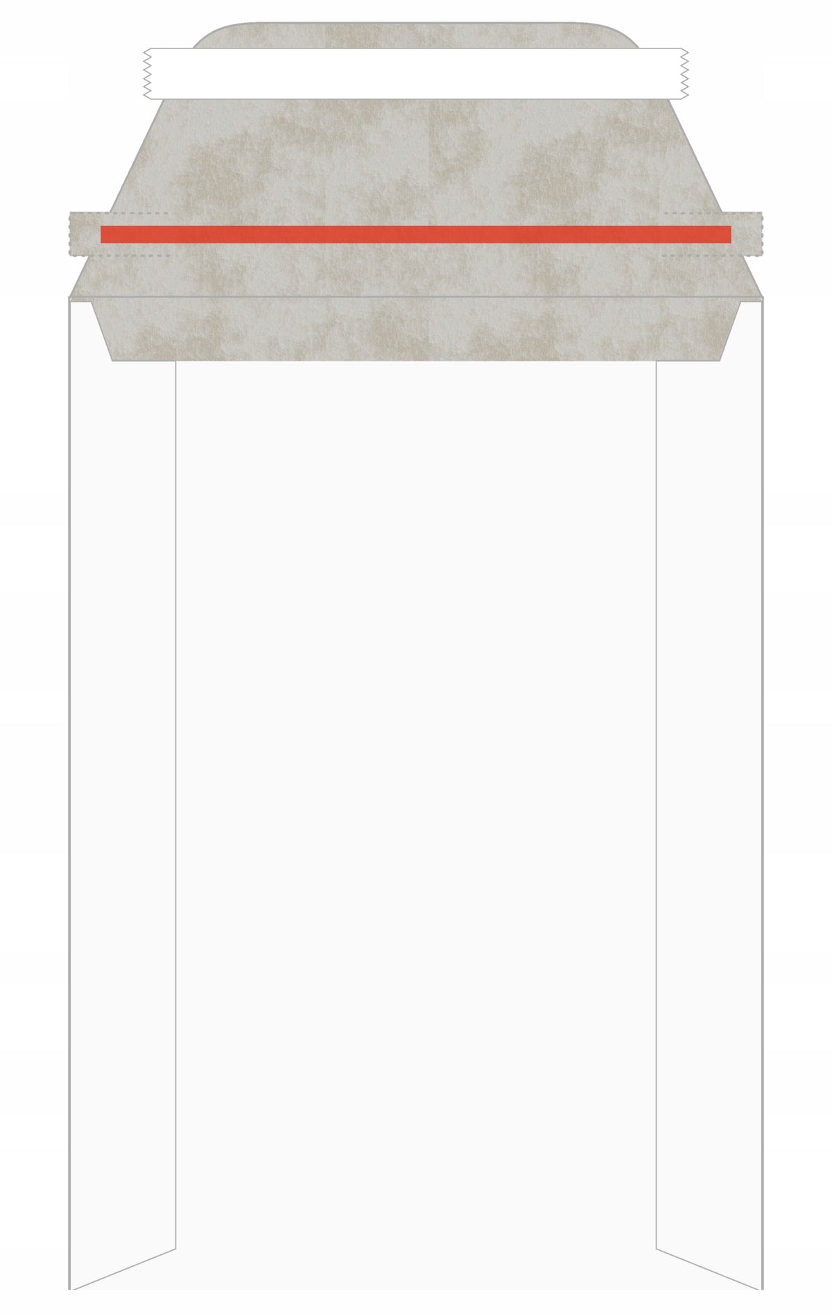 Cardboard envelope eco WITHOUT PRINTING 250g A5/C5 229x159mm 1 pc.