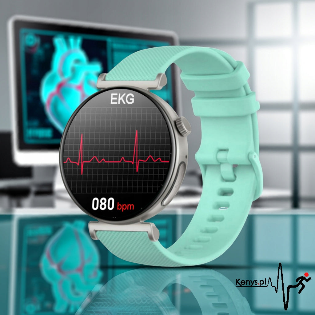 Cardiowatch Kenys ECG-V85HD silver-mint Brand Kenys