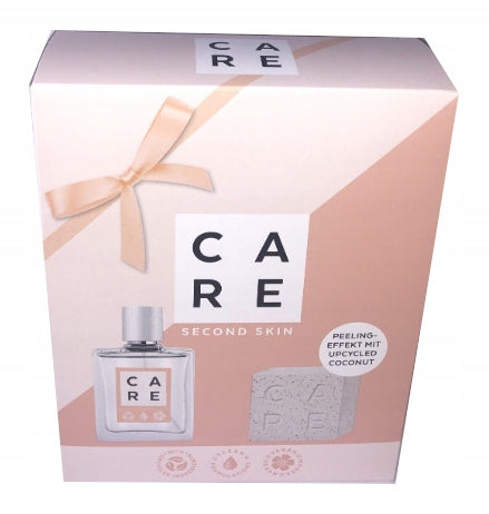 Care Second Skin gift set fragrance 50ml + VEGAN peeling soap