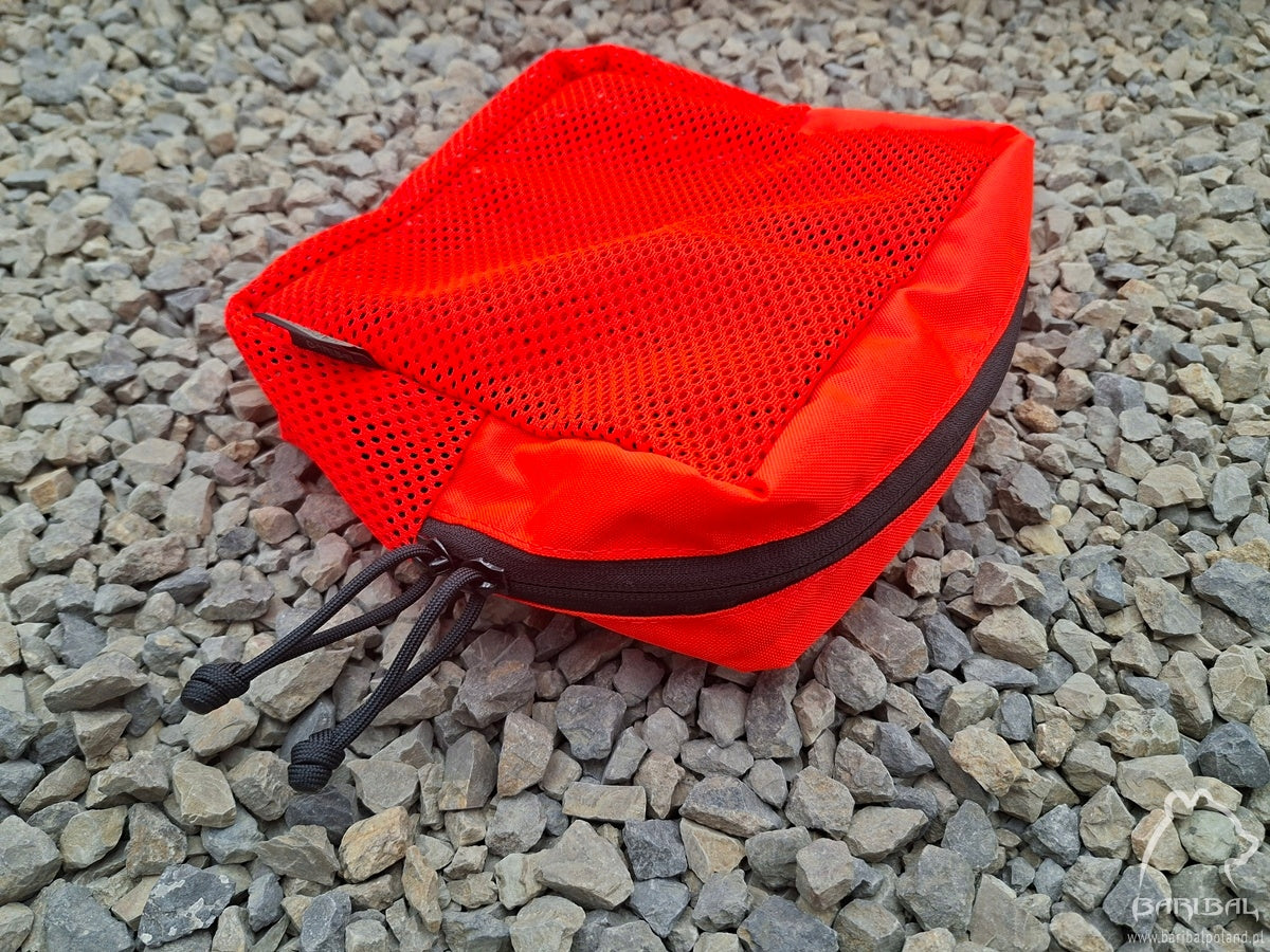 Cargo Mesh Organizer 5x4 Mesh Pocket Red HiVis Manufacturer code siatkowe Cargo 5x4 Cz HiVis