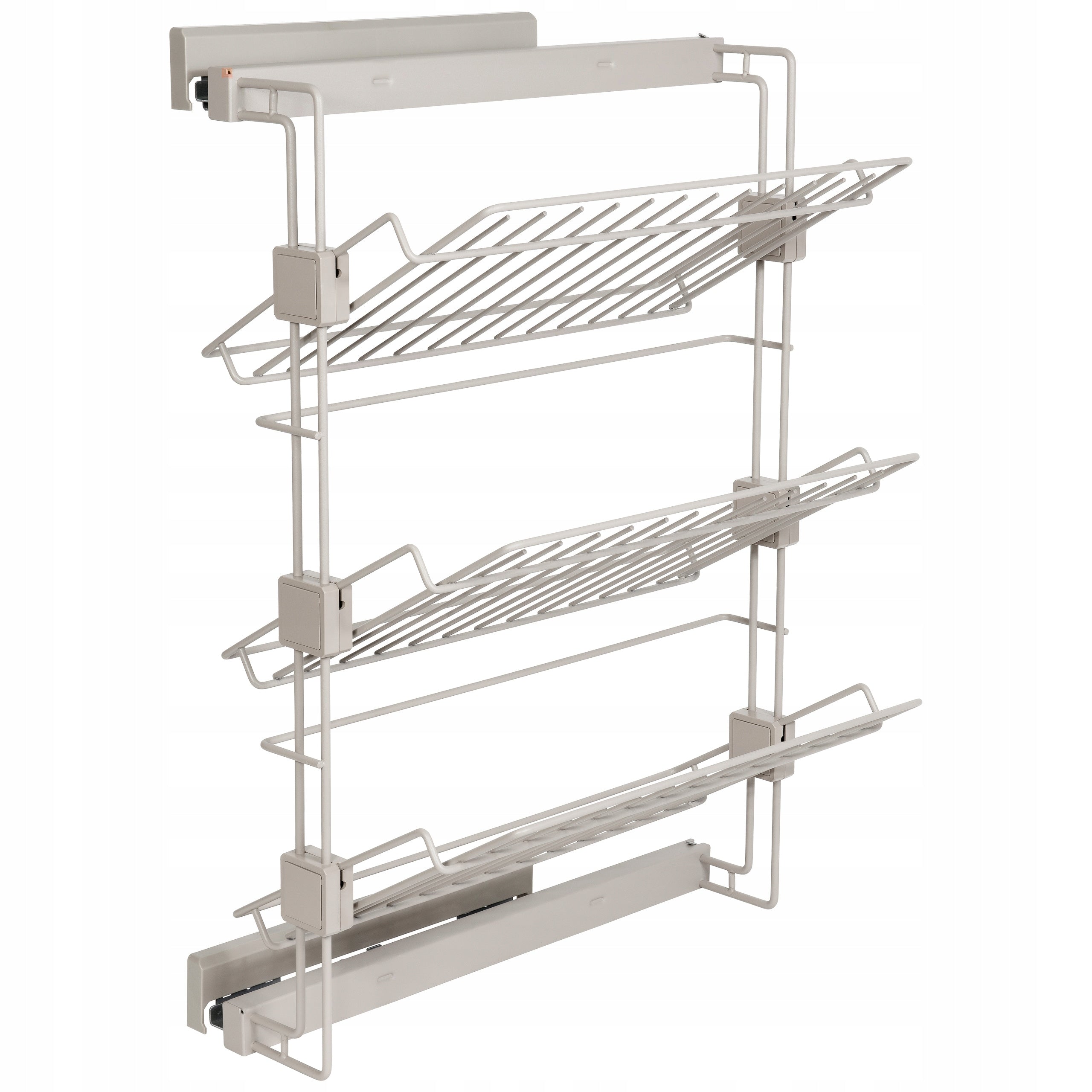 Cargo basket for shoes SIDE LEFT HACK CASHMERE EMUCA pull-out shelf
