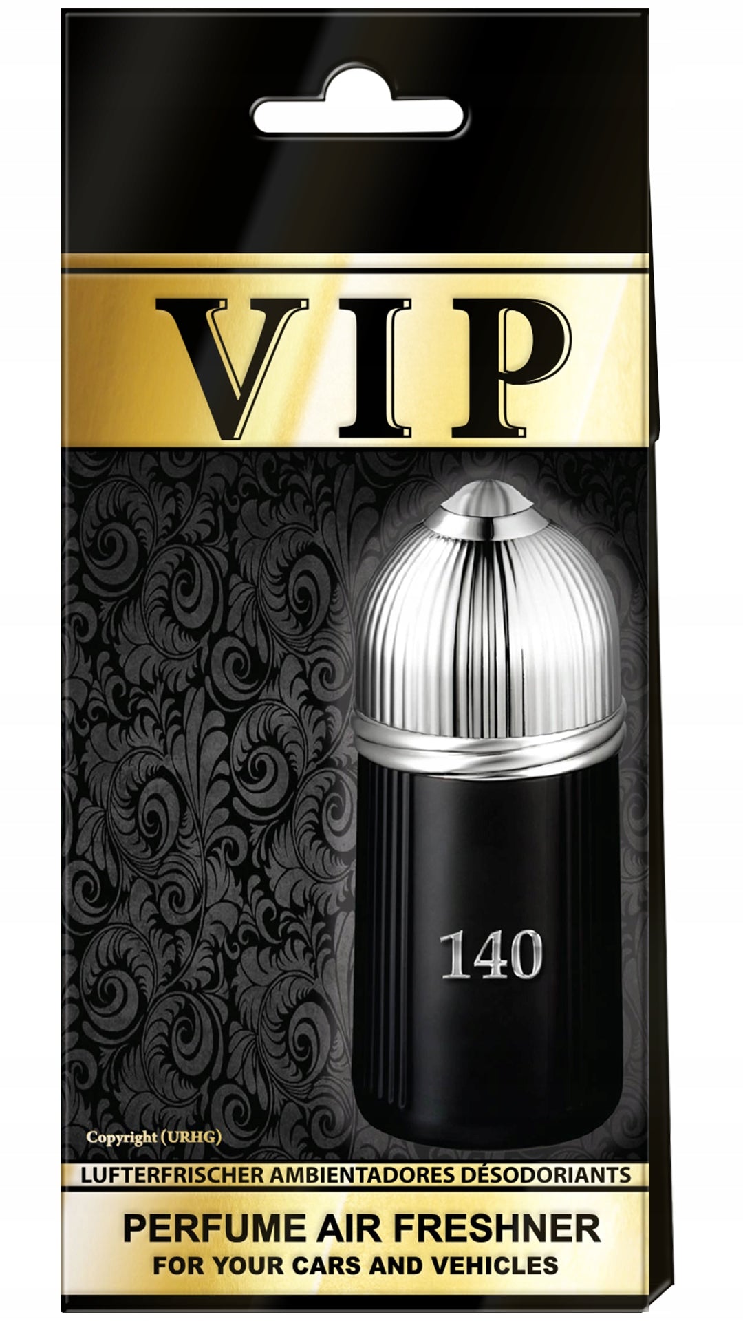 Auto-Lufterfrischer VIP №140 / Cartier de Pasha Edition Noire 
