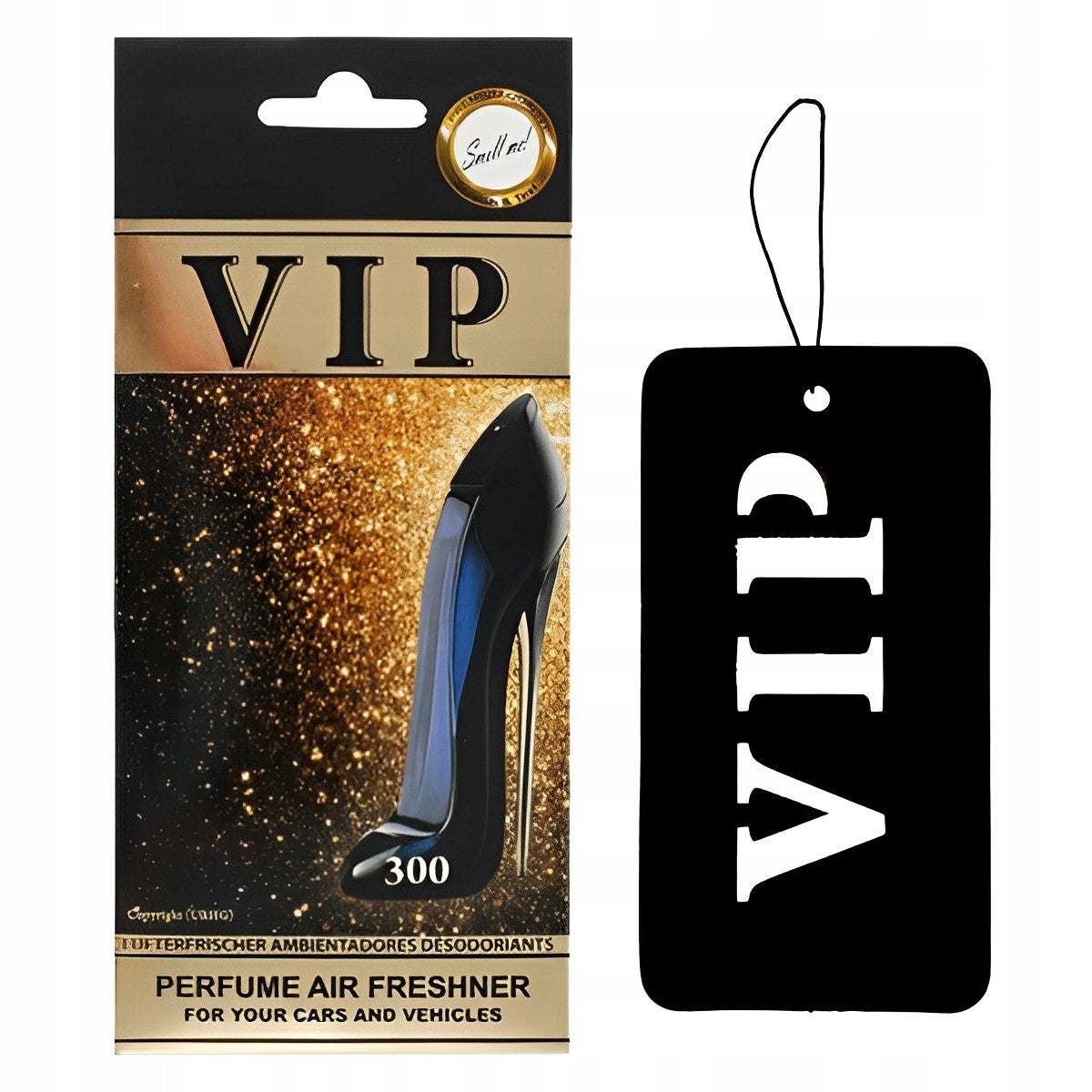Caribi VIP 300 Fragrance Car Freshener Carolina Herrera Good Girl