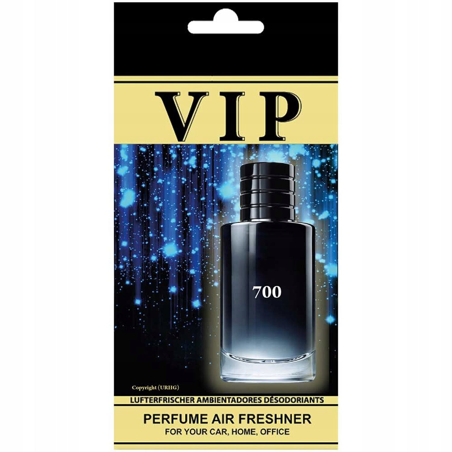 Caribi VIP 700 Scent Car Freshener Pendant Packaging status original