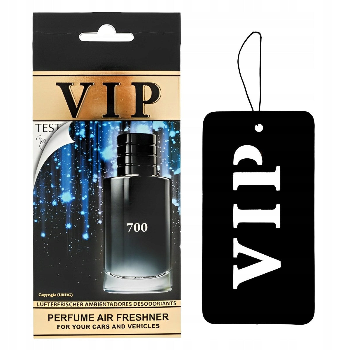 Caribi VIP 700 Scent Car Freshener Pendant