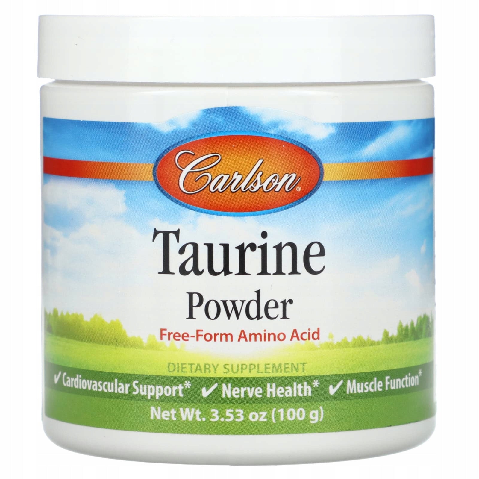 Carlson, Taurine powder, 100 g