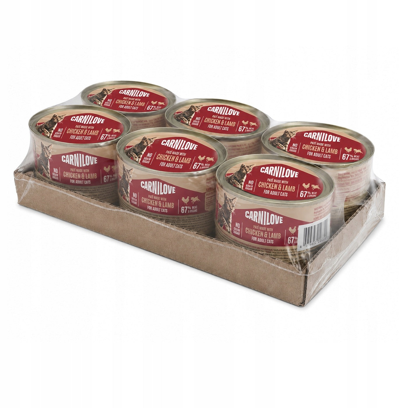 Carnilove Cat Can Chicken Lamb Chicken and Lamb for Cat Can 100g Packaging status original