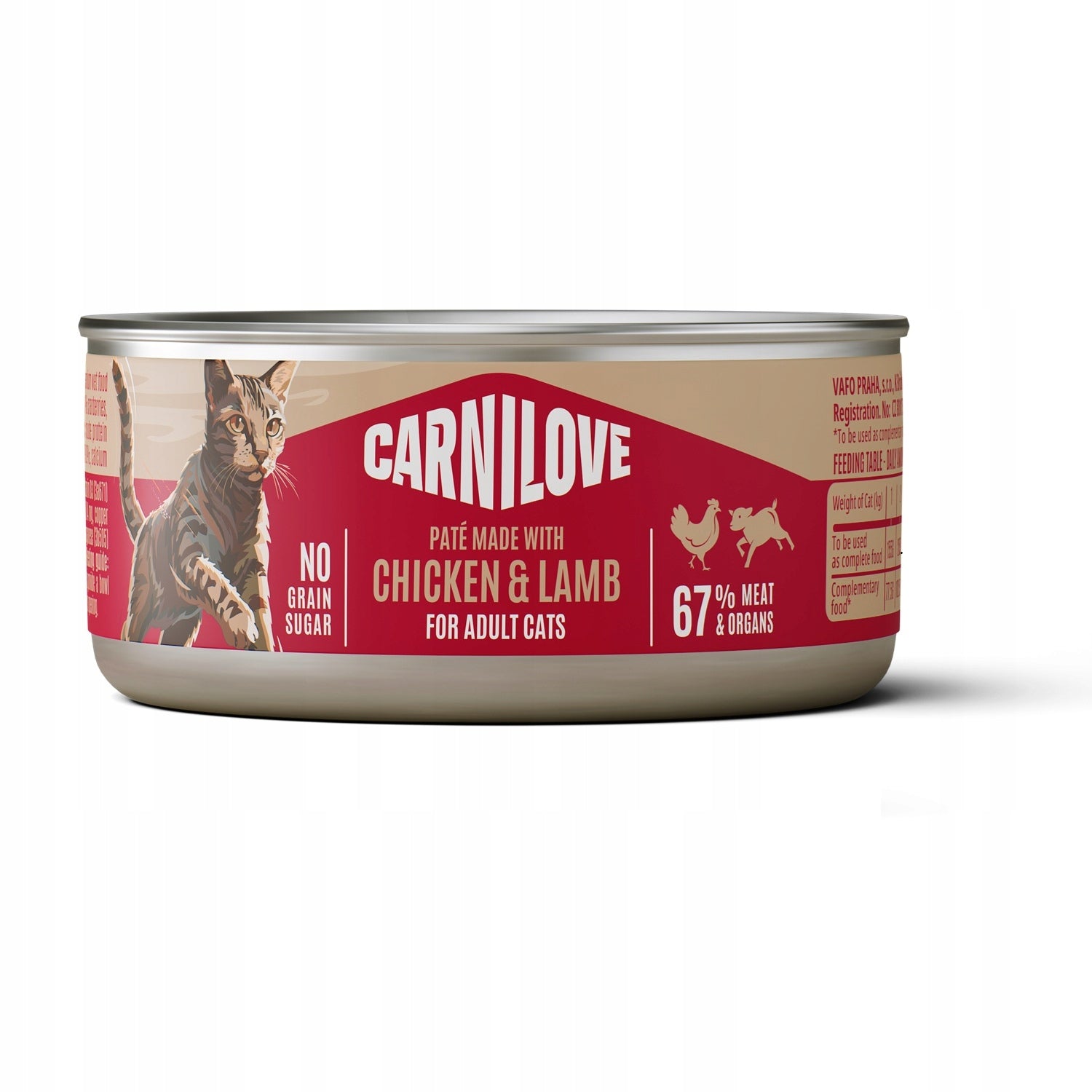 Carnilove Cat Can Chicken Lamb Chicken and Lamb for Cat Can 100g