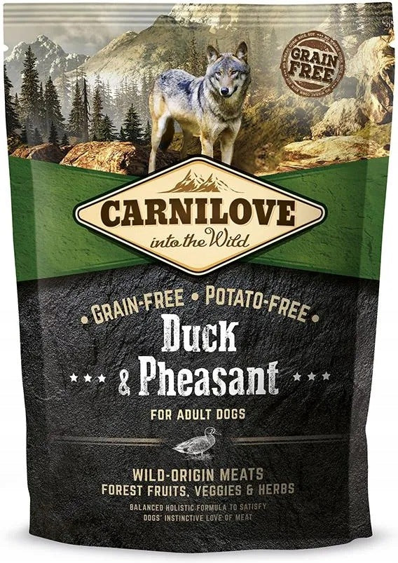 Carnilove Duck & Pheasant For Adult Dogs 1.5kg