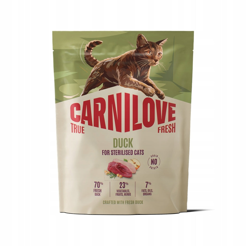 Carnilove True Fresh Cat Duck for Sterilised Adult 400 g