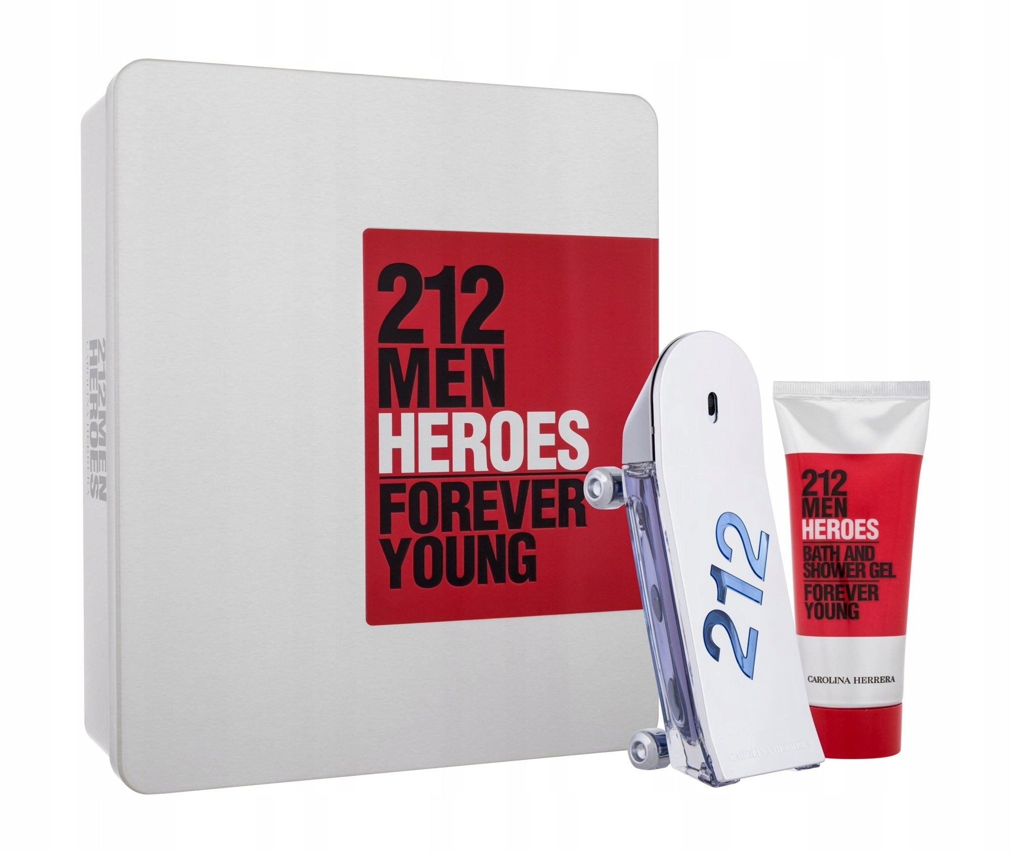 Carolina Herrera 212 Men Heroes Eau de toilette 90ml + gel 100