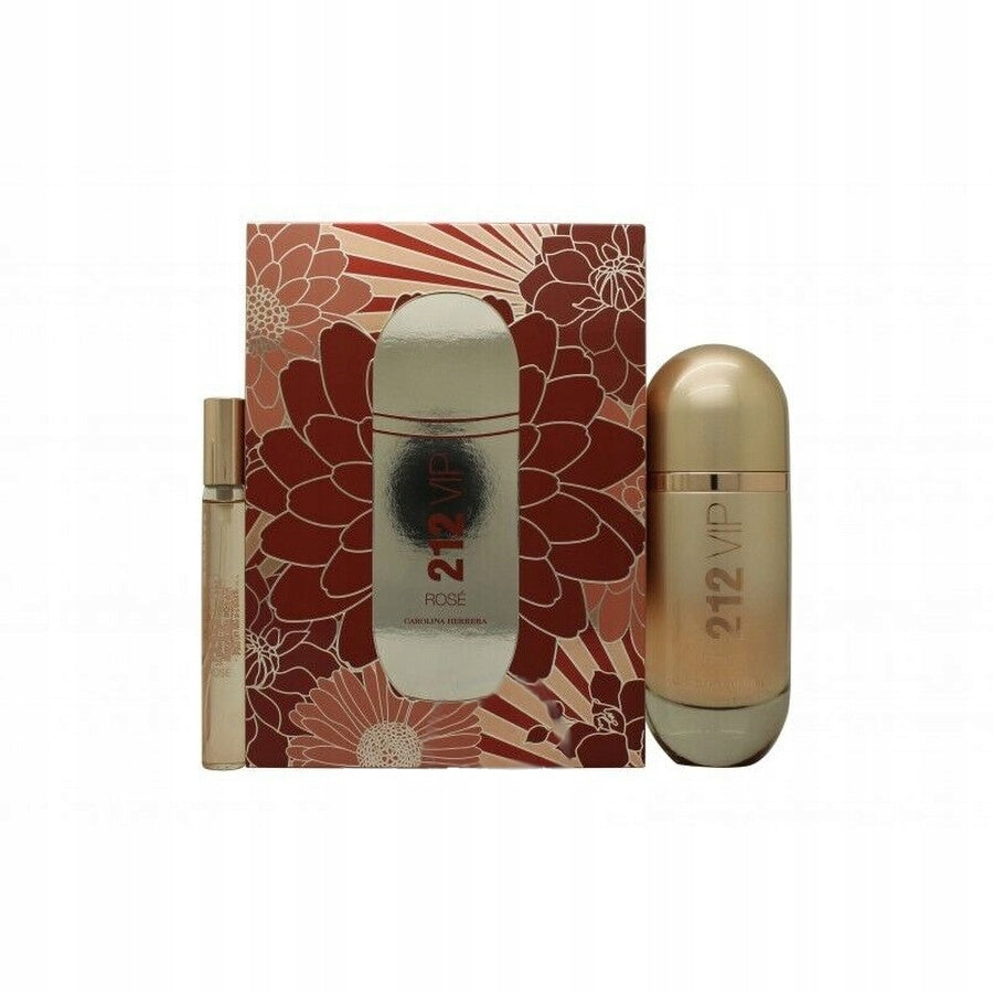 Carolina Herrera 212 VIP Rose water miniature 10ml + eau de parfum - 80m